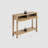 33.46''Console Table With 2 Drawers And Open Storage Shelf,Hallway & Foyer,Farmhouse Accent