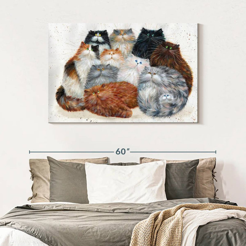 Brampt Fluffy Eleven, 32" H x 48" W