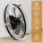 Kordae Indoor Bedroom Flush Mount Ceiling Fan with Light-1780931460-1787126206
