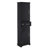 72.5'' Tall Freestanding Delicate Wooden Bathroom Storage Cabinet - With 2 Closed Cabinets & 1 Drawer(Black)-1628690028