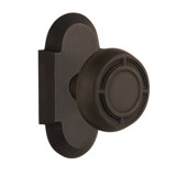 Cottage Plate with Mission Door Knob