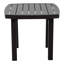 Table d'appoint en métal et aluminium