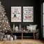 Ensemble de 2 estampes du Père Noël-107496997-107496995