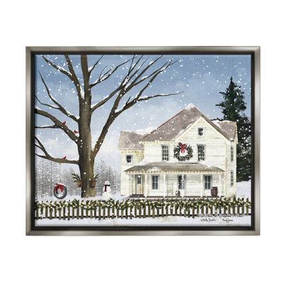 " Charming Winter Neighborhood " by Billy Jacobs