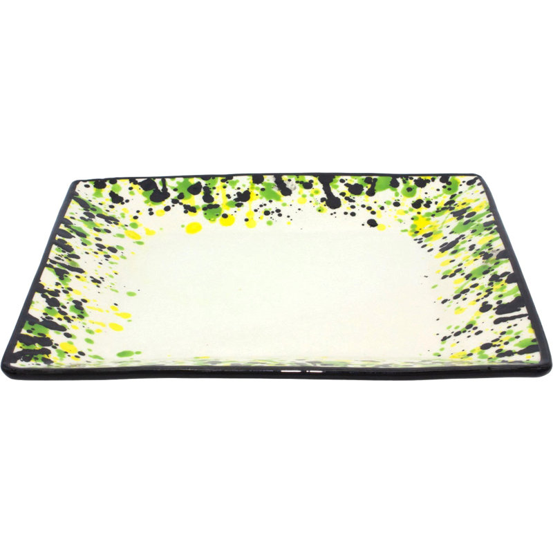 Springtime Square Plate