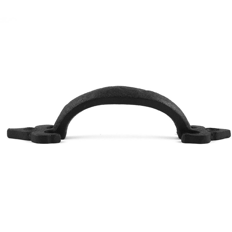 Black Wrought Iron Traditional Cabinet Pull Handles Set