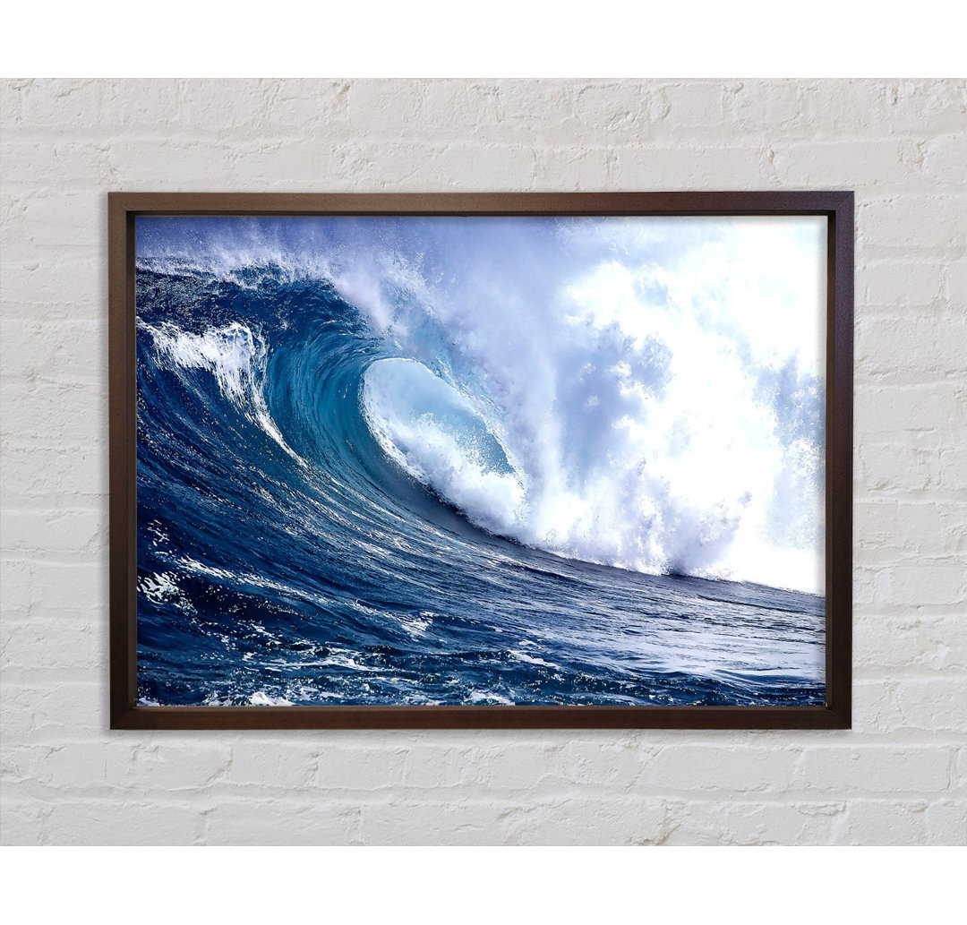 Ocean Waves - Einzelner Bilderrahmen Kunstdrucke auf Leinwand