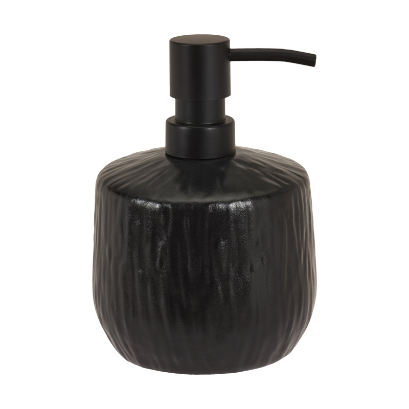 Distributeur de lotion en céramique Stockholm, Noir