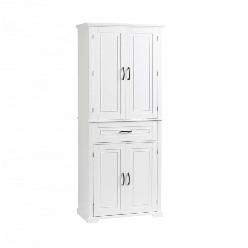Bathroom Storage Cabinet, White