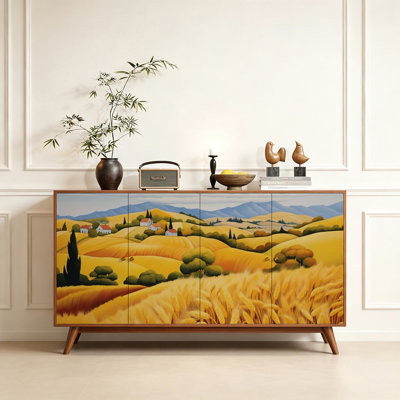 Buffet décoratif de style rétro universel