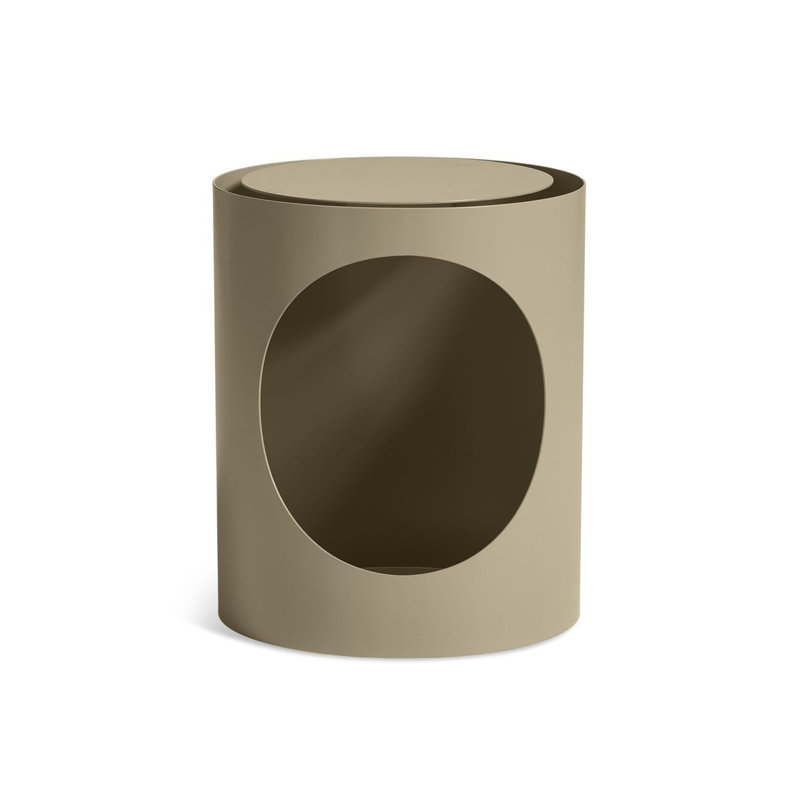 Tabl Side Table, Gray/Beige