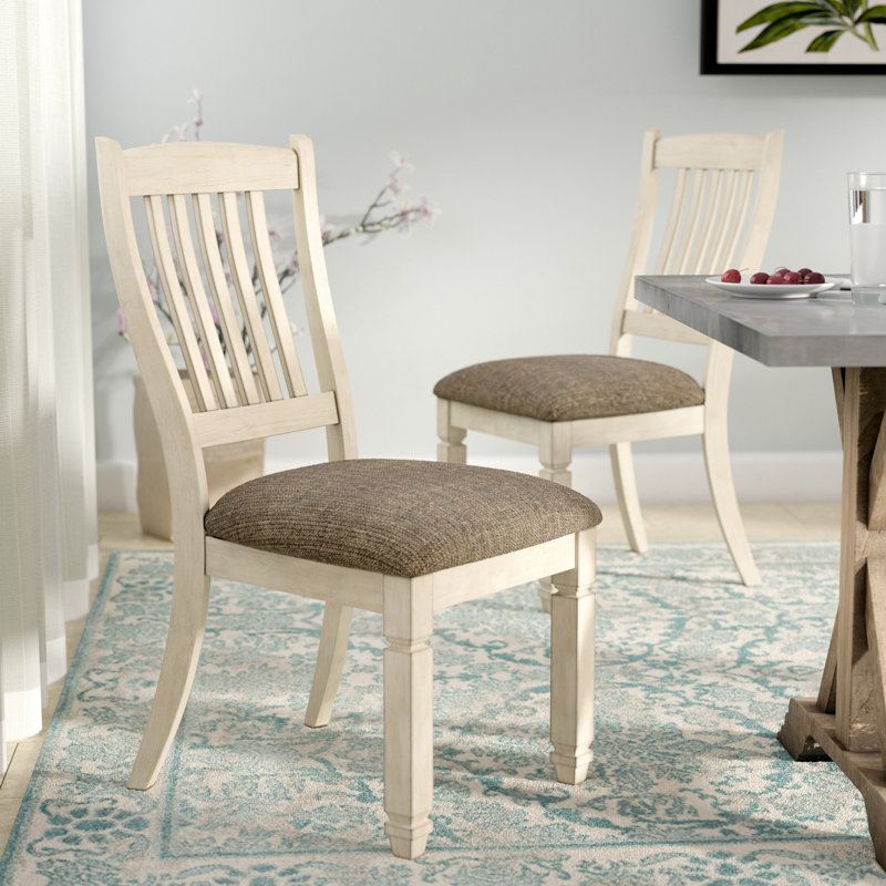 Chailey Upholstered Side Chair, Antique White