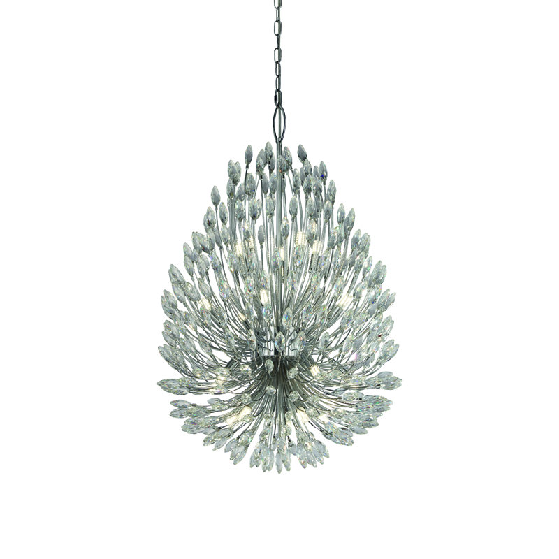 gar 20-Light Single Chandelier