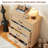 Farmhouse 4 Drawer Dresser For Bedroom, 37" Tall Rustic Chests Of Drawers W/ 4 Solid Wood Feet, Mid Century Modern Wooden Closet Storage Dressers Organizer For Living Room, Hallway-637576226-651728061