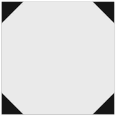 Chelsea 9-3 / 4 po X 9 3/4 po Carreau de porcelaine pour plancher et mur