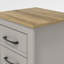 Limestone Manufactured Wood Bedside Table-567613615