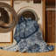 Machine Washable Brentwood Global Inspired Block Print Rug in Grey – Grey Binding-514600167