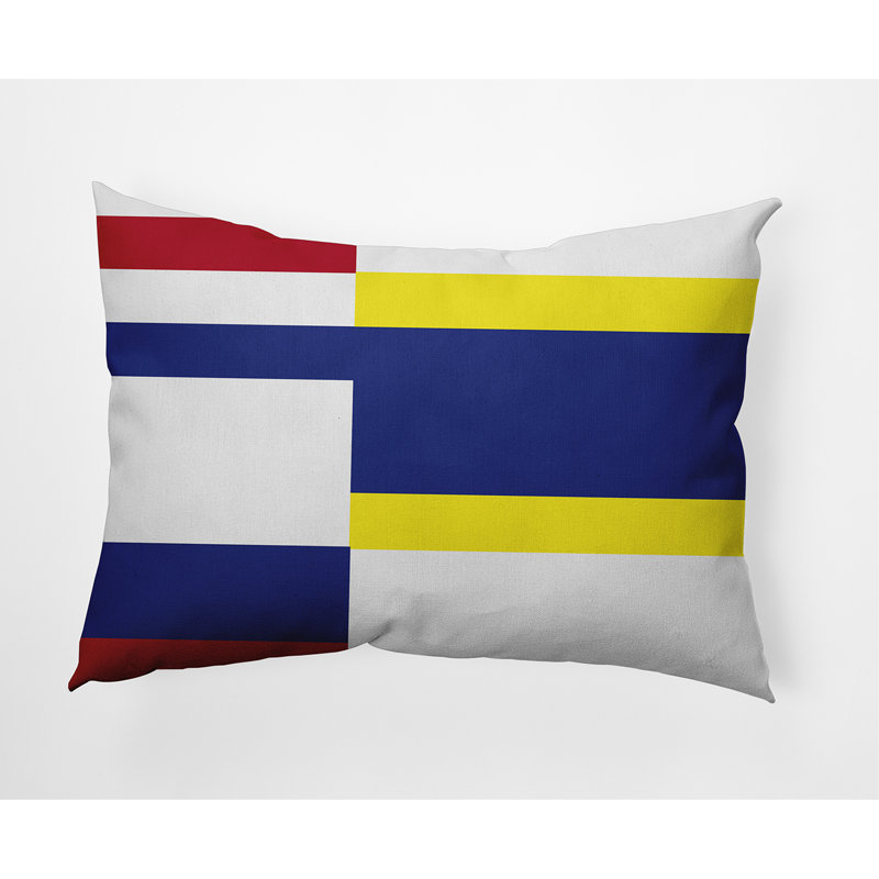  Coussin lombaire intérieur / extérieur Multi Abstract