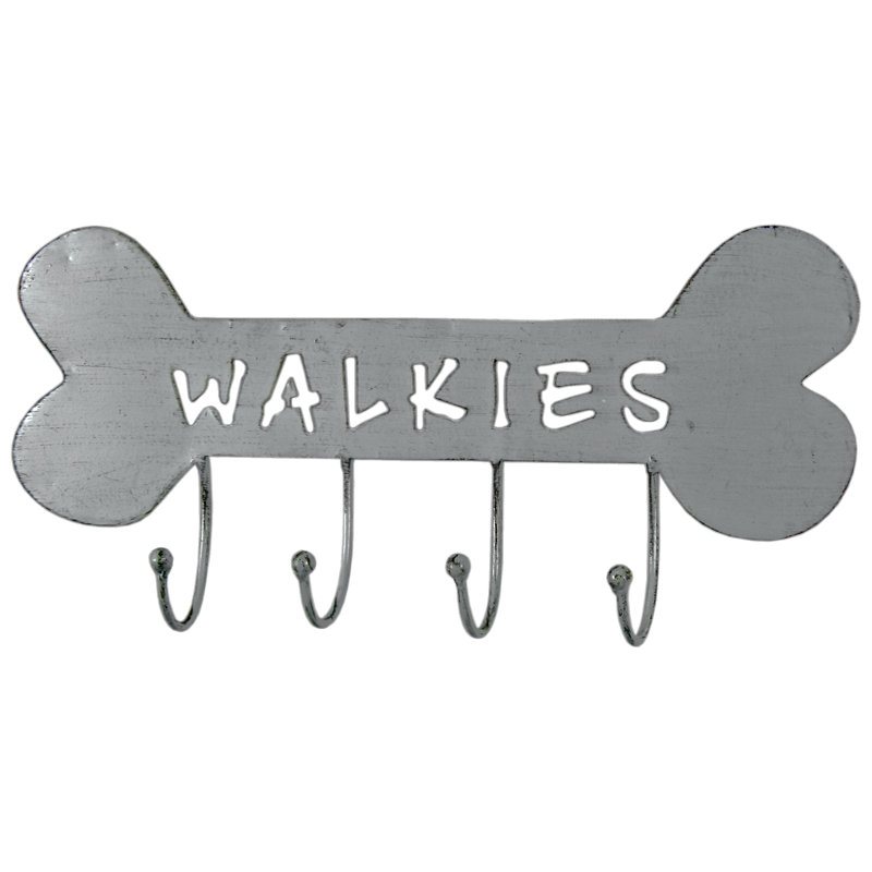 Iron Wall 4 - Hook Wall Mounted Coat Rack