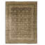 Hand Knotted Wool Area Rug in Black