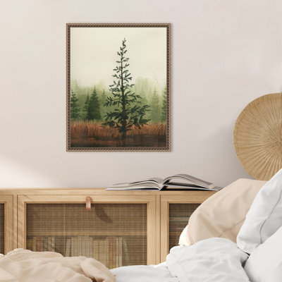 «Young Evergreen II» par Grace Popp, reproduction d'art sur toile encadrée