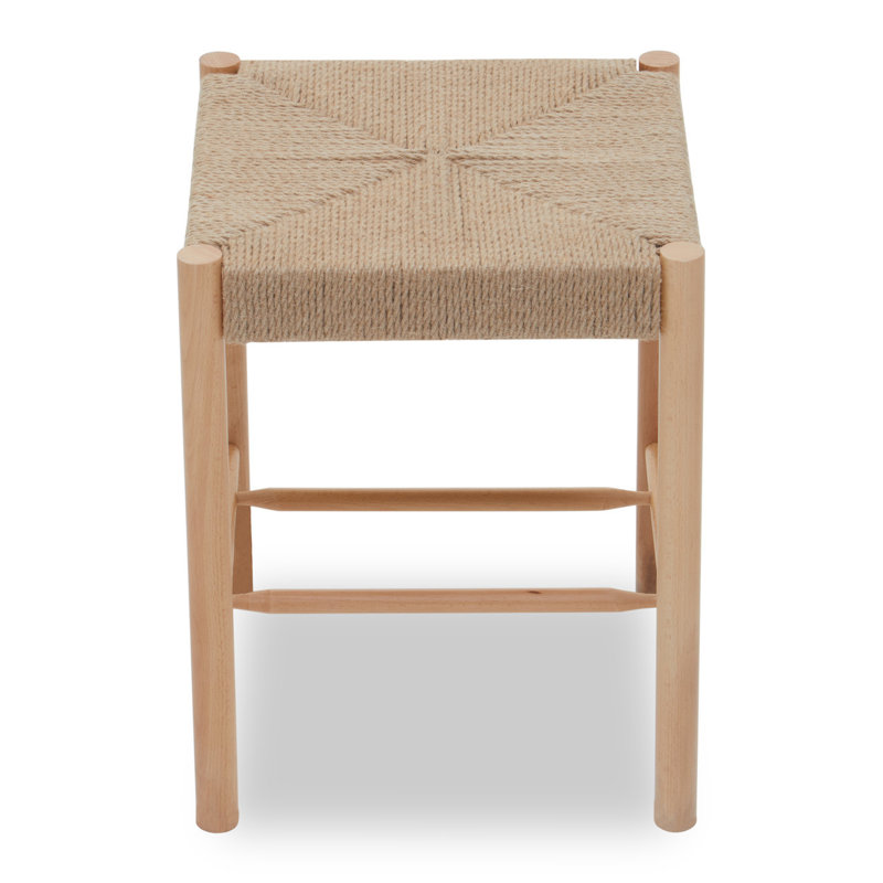 Obryan Solid Wood Accent Stool