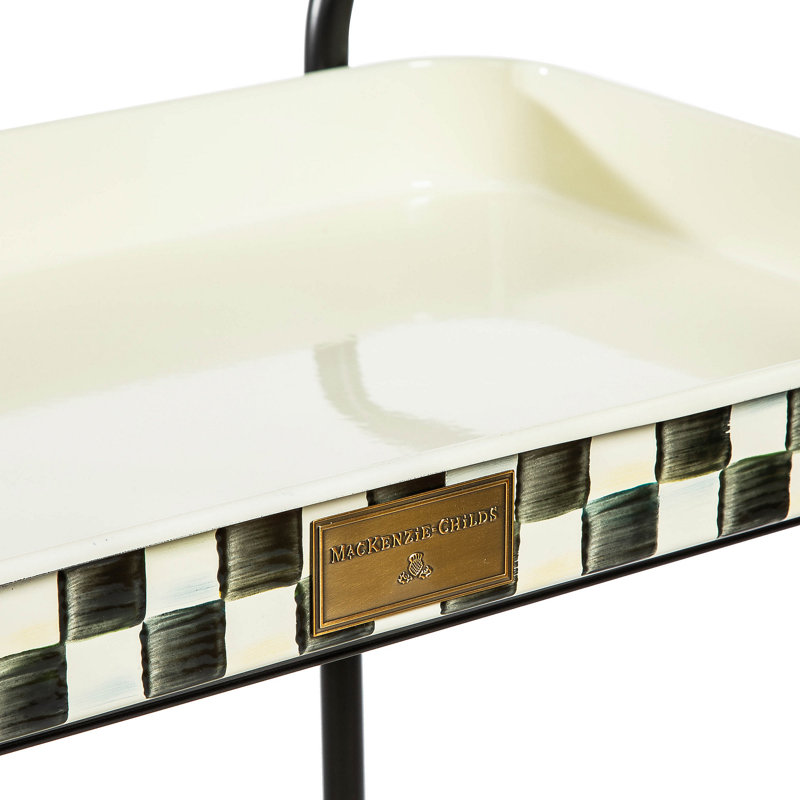 Courtly Check® 2-Tier Kitchen Cart