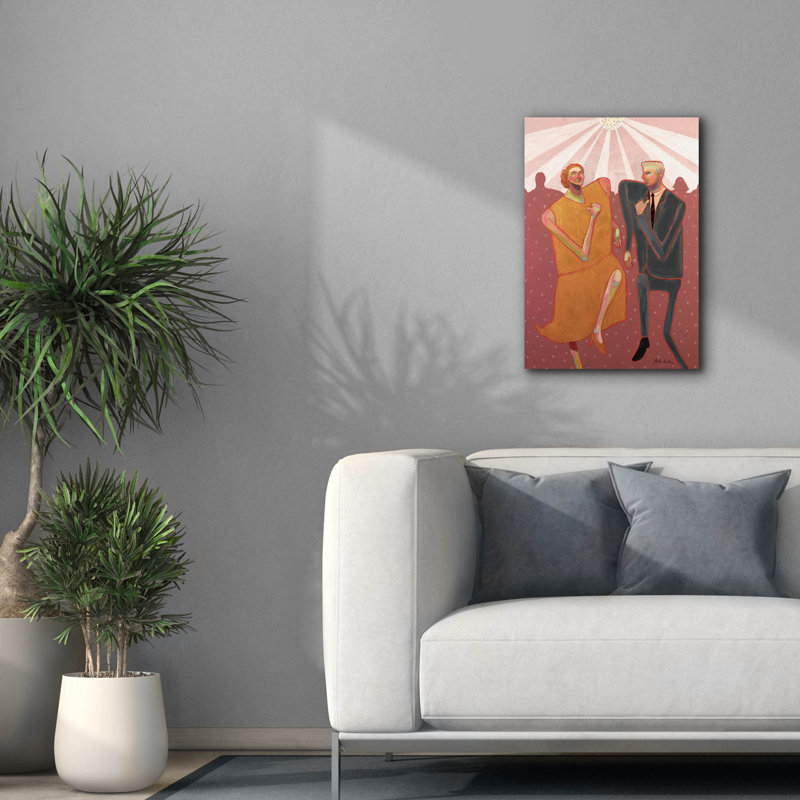  «Get Up And Dance» par Bebe Keith, art mural sur toile, 18 po x 26 po, H 26 po x l 18 po