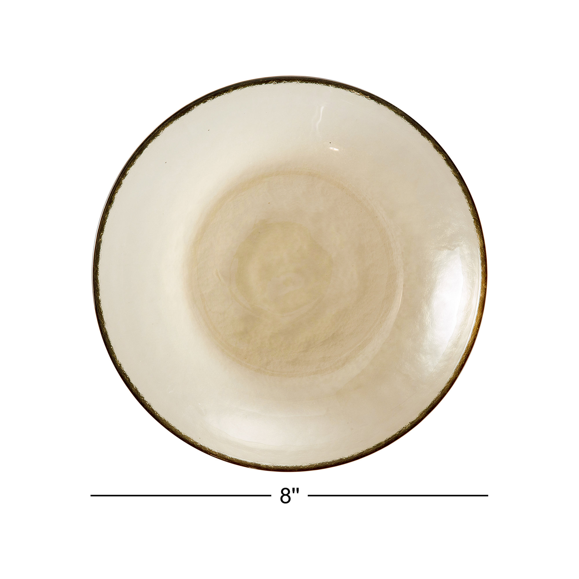 Fortessa Los Cabos Salad Plate, Ginger