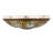 Euben Glass Flush Mount