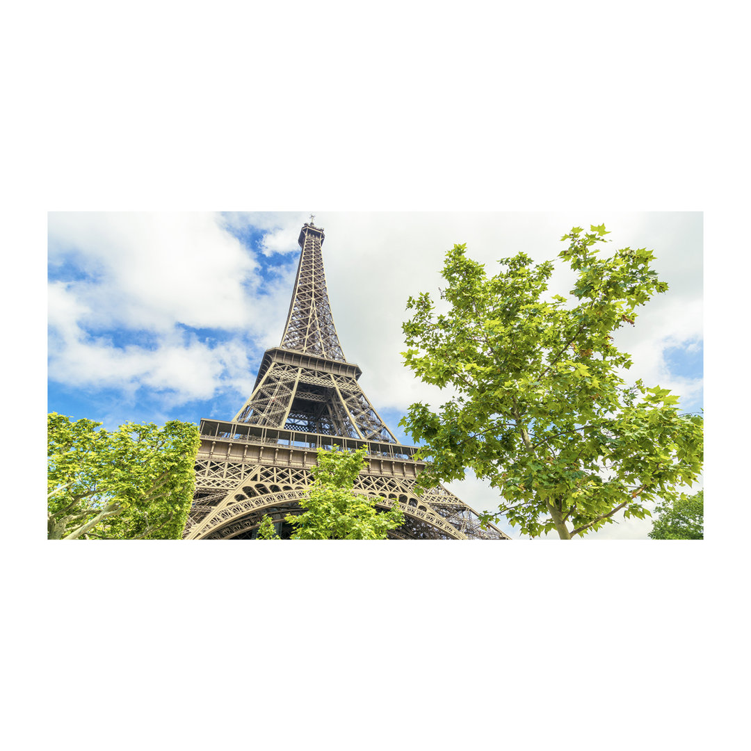 Eiffel Tower Paris - Wrapped Canvas Print
