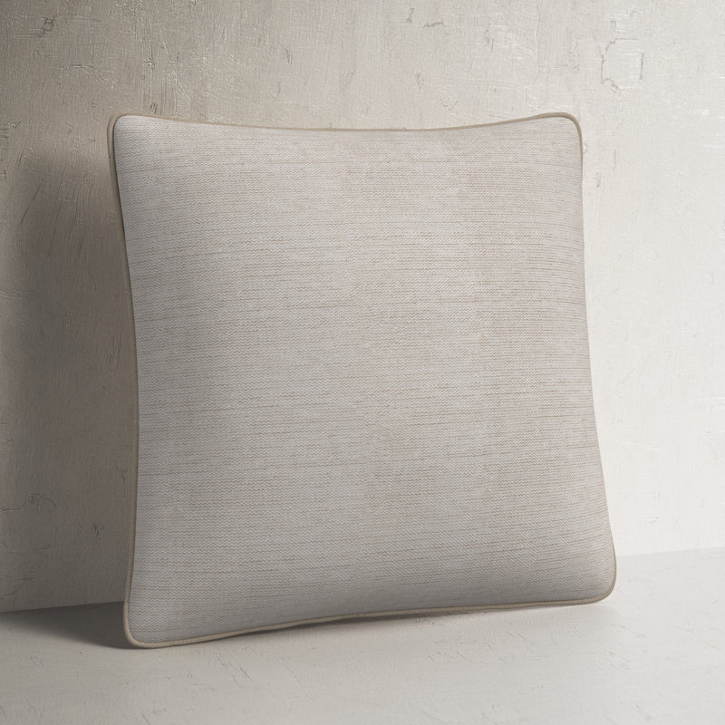 Marie Square Linen Pillow Cover, Pillow Cover Only - No Insert, 18" x 18"