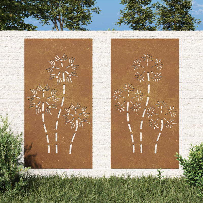 Décoration murale en acier Betrice