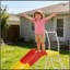 Glissade pour enfants, aire de jeux autoportante en métal