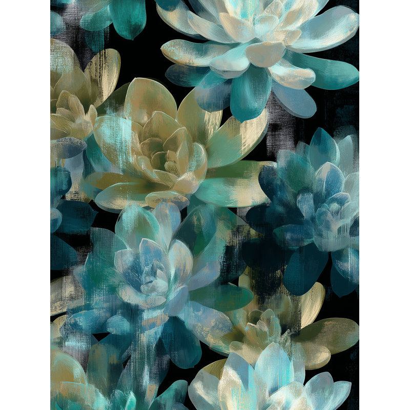 Succulent Essence, 22" H x 29" W