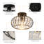 28CM Crystal Iron Small Flush Mount-952144860