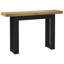 120cm Solid Wood Top Console Table