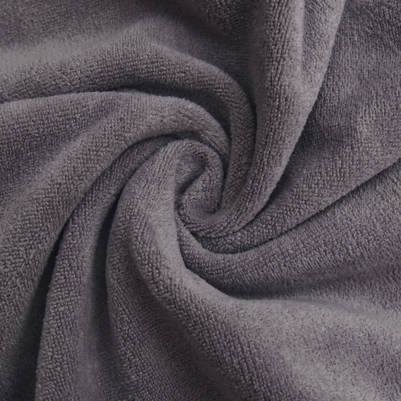 Serviettes de table 100% microfibre, gris, 6 pièces, 11,8 po x 11,8 po, Grey