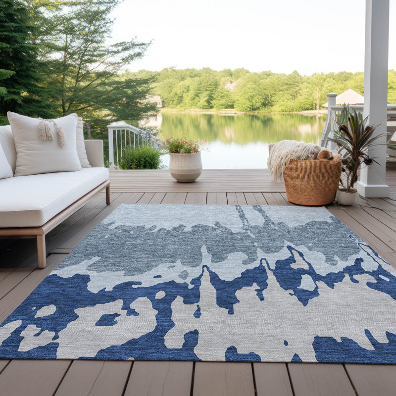  Chayden Area Rug with Non-Slip Backing, Rectangle 5' x 7'6"
