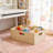 Handwoven Rattan Storage Basket, Woven Storage Box For Home Organization, Decorative Storage Bin For Living Room, Bedroom, Closet, Bookshelf-195065642