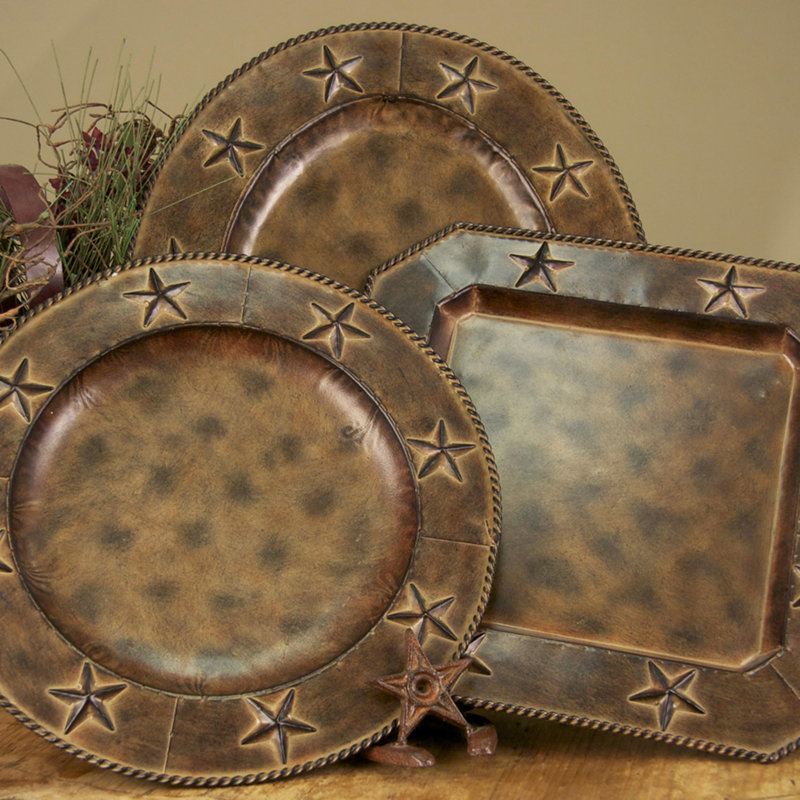 Star Iron Oval Tray, 1PC