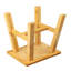 Boren Solid Wood Accent Stool