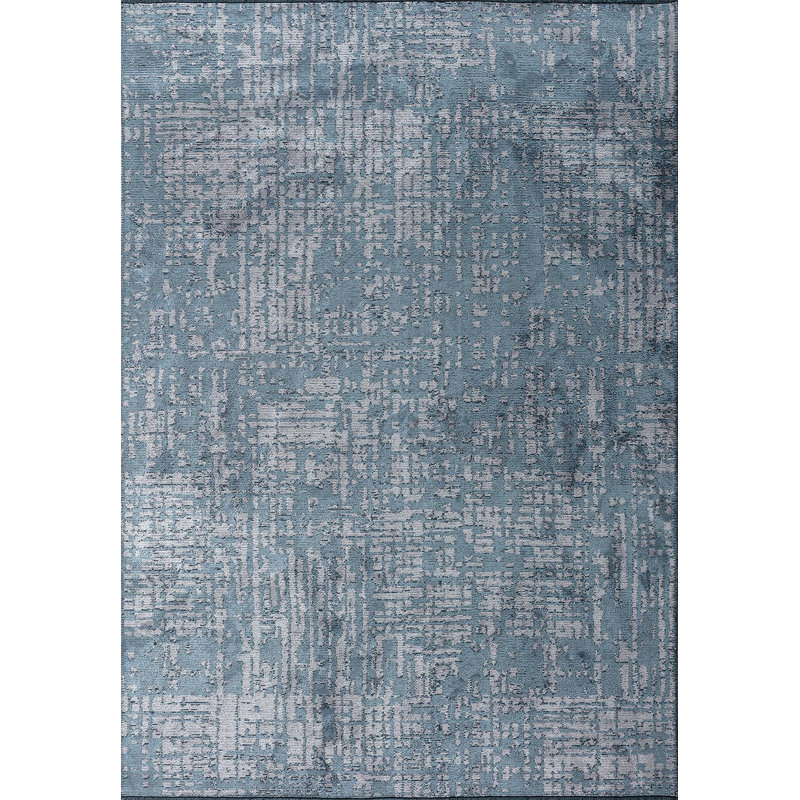 Lignes contemporaines ondulées, Carré 9 pi