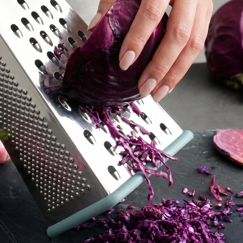 BergHOFF Leo Balance 4-sided Pyramid Grater, Slate