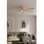 Ventilateur de plafond encastré intelligent 65 "à DEL 5CCT Brisano-124317067-124317070