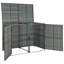 Double Wheelie Bin Shed-91533891