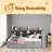 Wooden Daybed With 2 Drawers-866013143-866013141