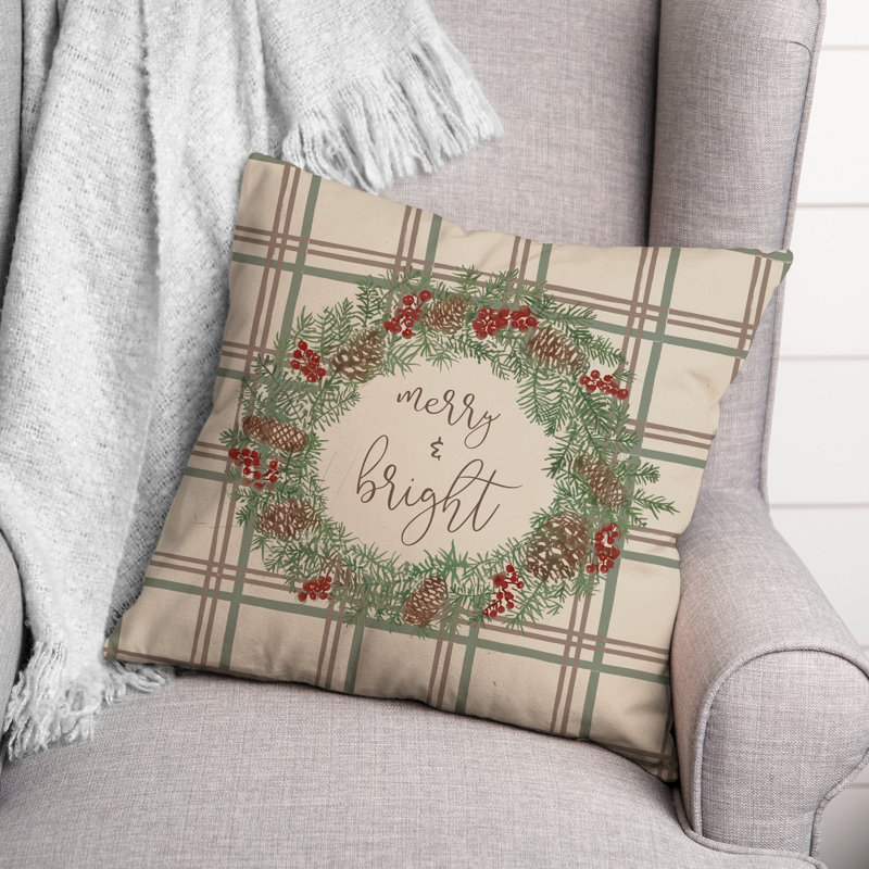  Light Square Throw Pillow