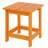 Denarrius Adirondack Outdoor Side Table ,HDPE Patio Table with Easy Maintenance and Weather resistance-1978008805