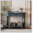 Narrow Console Table With Curved Corners, Retro Entryway Table With Top Drawer And Open Shelf For Hallway And Living Room-1737536145